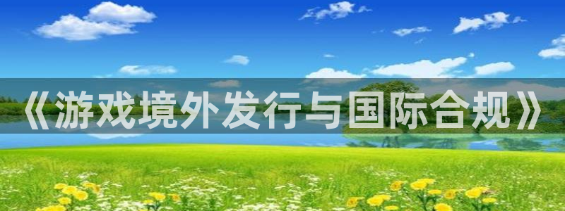 银河(galaxy)品牌策划公司：《游戏境外发行与国际合规》