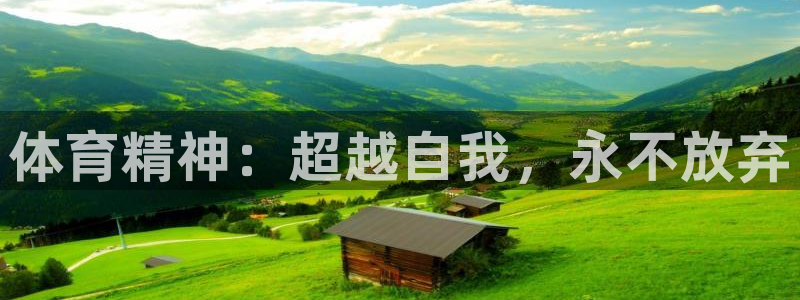 xc体育app官方网站：体育精神：超越自我，永不放弃